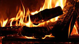chaleur feu de bois
