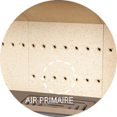 air primaire cheminée angle