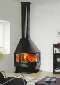 Manufacturer of corner fireplace