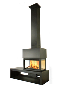 cheminée 3 face LL15E