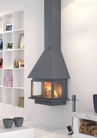 cheminée frontale 55