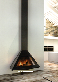 cheminée murale 62