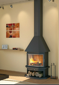 cheminée murale 64
