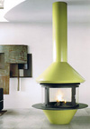cheminee au gaz centrale 96-1