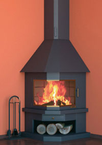 cheminée angle 119