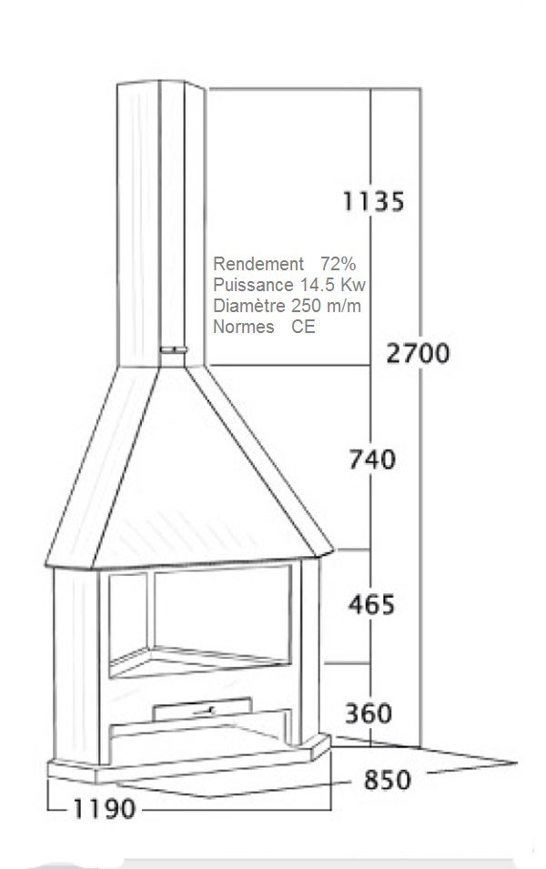 chemine angle 120-3