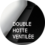 double hotte ventile