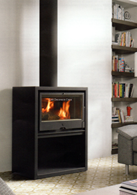 poêle bois frontal LL1150